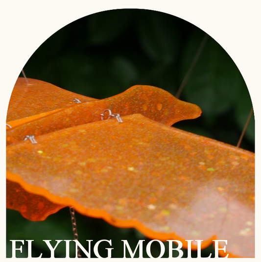 Flying Mobile - Orange Corvid