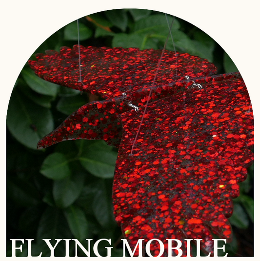 Flying Mobile - Ruby Corvid